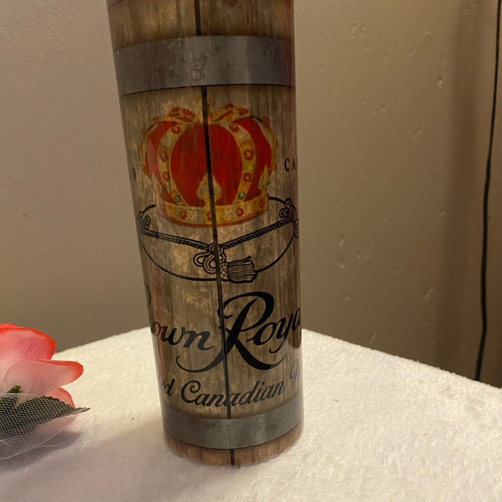 NWT Crown Royal Stainless steel 20 oz sublimation tumbler